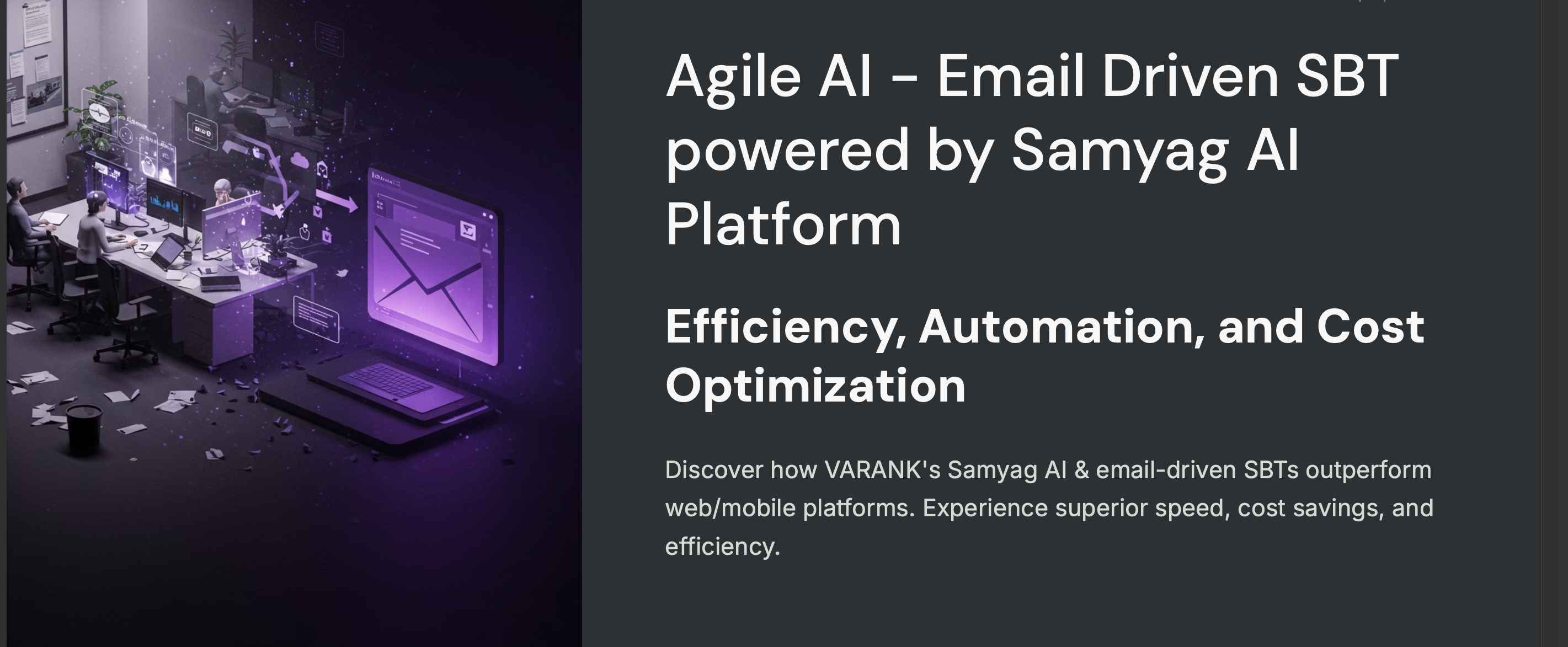 Podcast about Samyag.ai platform